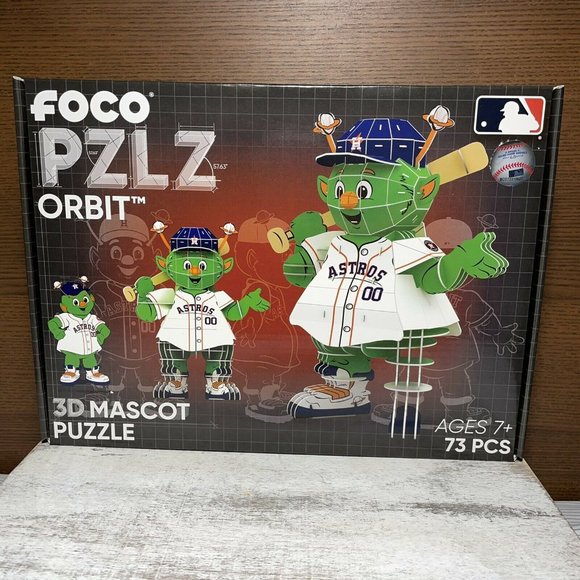 Orbit Houston Astros PZLZ Mascot 3D Puzzle - Picture 1 of 4